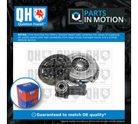 Clutch Kit 3pc (Cover+Plate+CSC) QKT2157AF Quinton Hazell Top Quality Guaranteed