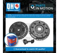 Clutch Kit 3pc (Cover+Plate+CSC) QKT2706AF Quinton Hazell Top Quality Guaranteed