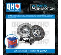 Clutch Kit 3pc (Cover+Plate+CSC) QKT2749AF Quinton Hazell Top Quality Guaranteed