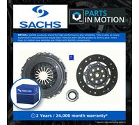 Clutch Kit 3pc (Cover+Plate+Releaser) 3000829001 Sachs 074198141X 074198141BX
