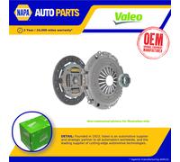 Clutch Kit 3pc (Cover+Plate+Releaser) 832105 Valeo Genuine Quality Guaranteed