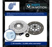 Blue Print Clutch Kit ADV183081 - 3pc (Cover, Plate, Releaser) 228mm Fits Audi A4