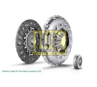 Clutch Kit 3pc (Cover+Plate+Releaser) fits AUDI A4 B6 2.5D 01 to 05 BFC LuK New