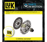 Clutch Kit 3pc (Cover+Plate+Releaser) fits BMW 318 E46 2.0 00 to 03 LuK 1204419