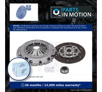 Clutch Kit 3pc (Cover+Plate+Releaser) fits CITROEN C1 Mk2 VTi 1.2 2014 on New