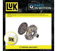 Clutch Kit 3pc (Cover+Plate+Releaser) fits HYUNDAI ix20 JC 1.4 10 to 19 G4FA LuK