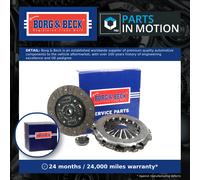 Borg & Beck HK2451 Clutch Kit 3-In-1 To Fit Hyundai i20 1 4TD 09-