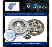 Clutch Kit 3pc (Cover+Plate+Releaser) fits PEUGEOT 106 Mk1, Mk2 1.5D 94 to 04