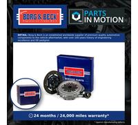 Clutch Kit Fits Citroen Peugeot Borg & Beck HK6208 2 Years Warranty