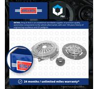 Clutch Kit for RENAULT CLIO 1.2 Petrol Hatchback 03/1991->04/1996