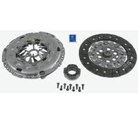 Clutch Kit 3pc (Cover+Plate+Releaser) fits AUDI A3 8P1, 8P7, 8PA 2.0 1.9D Sachs