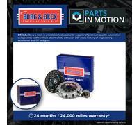 BORG & BECK HK2179 Clutch Kit Transmission Fits Honda Jazz 2 2002 - 2008
