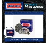 Clutch Kit 3pc (Cover+Plate+Releaser) HK2180 Borg & Beck Top Quality Guaranteed