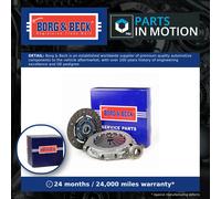 BORG & BECK HK2359 Clutch Kit Fits Toyota Corolla Saloon Estate 2004 - 2007