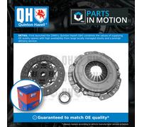 Clutch Kit 3pc (Cover+Plate+Releaser) QKT1693AF Quinton Hazell 30001G9829 New