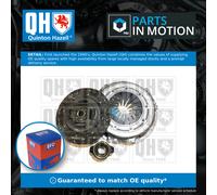 Clutch Kit 3pc (Cover+Plate+Releaser) QKT1772AF Quinton Hazell 1960052 Quality