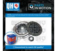 Clutch Kit 3pc (Cover+Plate+Releaser) QKT1963AF Quinton Hazell RL210137 Quality