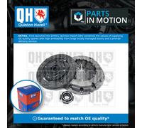 Quinton Hazell Clutch Kit QKT2113AF – 3pc (Cover, Plate, Releaser) – fits FIAT Idea 350 1.2 2008