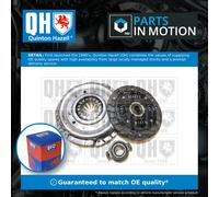 Clutch Kit 3pc (Cover+Plate+Releaser) QKT2283AF Quinton Hazell 205045 205187 New