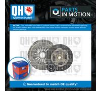 Clutch Kit 3pc (Cover+Plate+Releaser) QKT2429AF Quinton Hazell 71712682 Quality