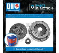 Clutch Kit 3pc (Cover+Plate+Releaser) QKT2567AF Quinton Hazell Quality New