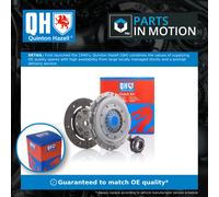 Clutch Kit 3pc (Cover+Plate+Releaser) QKT2602AF Quinton Hazell 55209145 71749465