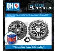 Clutch Kit 3pc (Cover+Plate+Releaser) QKT2665AF Quinton Hazell Quality New
