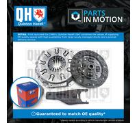 Clutch Kit 3pc (Cover+Plate+Releaser) QKT2872AF Quinton Hazell Z6Y11650X Quality