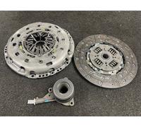 CLUTCH KIT 3PCE FORD TRANSIT 2.4TDCi RWD MK7 6 SPEED JXFA H9FB FOR DUAL MASS