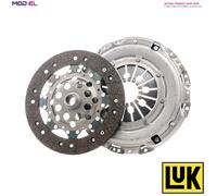 LuK Clutch Kit 620 1150 00 - 3pc (Cover, Plate, Releaser) - Fits Peugeot & Citroen