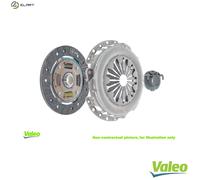 Clutch kit for vehicles with push type clutch 786001 VALEO for VW SEAT