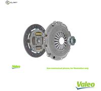 Clutch kit for vehicles with push type clutch 826326 VALEO for VW SKODA AUDI