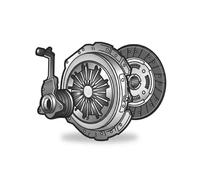Clutch kit 834078 VALEO for RENAULT SCÉNIC I MPV
