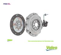 Clutch kit for vehicles with push type clutch 834132 VALEO for RENAULT DACIA