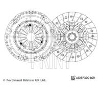 Clutch kit ADBP300169 BLUE PRINT for VW MULTIVAN Mk V TRANSPORTER Mk V Van