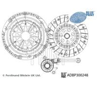 CLUTCH KIT ADBP300248 BLUE PRINT I