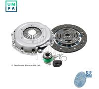 Blue Print Clutch Kit ADF123045 - 3-piece 220mm with Central Slave Cylinder - Fits Ford Mondeo