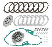 Clutch Kit & Center Inner Hub & Outer Pressure Plate & Heavy Duty Springs Gasket For Yamaha Raptor 700 700R YFM700R YFM700 2006-2018 1S3-16351-00-00 1S3-16371-00-00 1S3-15462-00-00