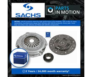 Clutch Kit fits CITROEN C4 LA, Mk1 1.4 04 to 11 KFU(ET3J4) 200mm Sachs 2050Q6