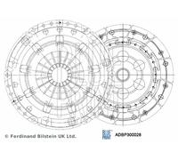 CLUTCH KIT FITS: FORD FOCUS I 1.8 TDCI.FORD FOCUS I SALOON 1.8 TDCI/1.8 TURBO