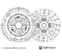 Clutch Kit Fits Ford Ranger Mazda Bt-50 Pickup BLUE PRINT ADBP300231