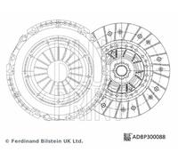 CLUTCH KIT FITS: LANCIA DELTA III 2.0 D MULTIJET /1.9 D MULTIJET .FITS FOR FI