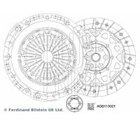 CLUTCH KIT FITS: MINI MINI COUPE JOHN COOPER WORKS.MINI MINI ROADSTER JOHN CO