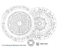 CLUTCH KIT FITS: MINI MINI COUPE JOHN COOPER WORKS.MINI MINI ROADSTER JOHN CO