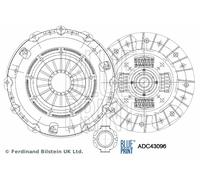 CLUTCH KIT FITS: MITSUBISHI NIMBUS 2.4 GDI /2.4 GDI 4WD /2.4 .MITSUBISHI NIMB
