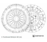 CLUTCH KIT FITS: OPEL VAUXHALL ASTRA J SPORTS TOURER 2.0 CDTI /2.0 BITURBO CD