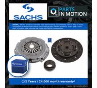 Clutch Kit fits CITROEN C4 CACTUS 1.6D 2014 on (DV6DTEDM) 235mm Sachs 1610872680