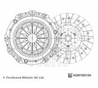 CLUTCH KIT FITS: SAAB 9-3 2.0 T BIOPOWER XWD/2.0 T BIO POWER/2.0 T/2.8 TURBO