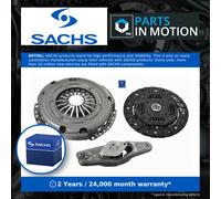 Clutch Kit fits VW FOX 5Z 1.2 05 to 11 190mm Sachs 03D141015B 03D141015D Quality