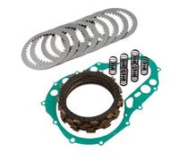 Clutch Kit Friction Plates Compatible With Suzuki Quadsport Z400 | Fits LTZ 400, KFX400 (2003-2006), Arctic DVX400 (2004-2008); Includes Cover Gasket